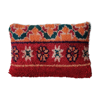 Moroccan cushion bohemian red