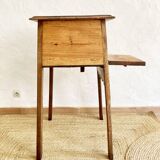 Old wooden hinged cabinet