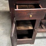 19th century folk art credenza