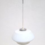 Opaline ceiling lamp 1950