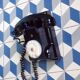 Vintage Bakelite Dial Wall Telephone