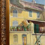 Old painting, Marine, signed Marie (1880-1977)