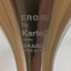Eros foot armchair tulip Plexiglas and aluminum, by Philippe Starck
