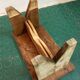Vintage wooden stool