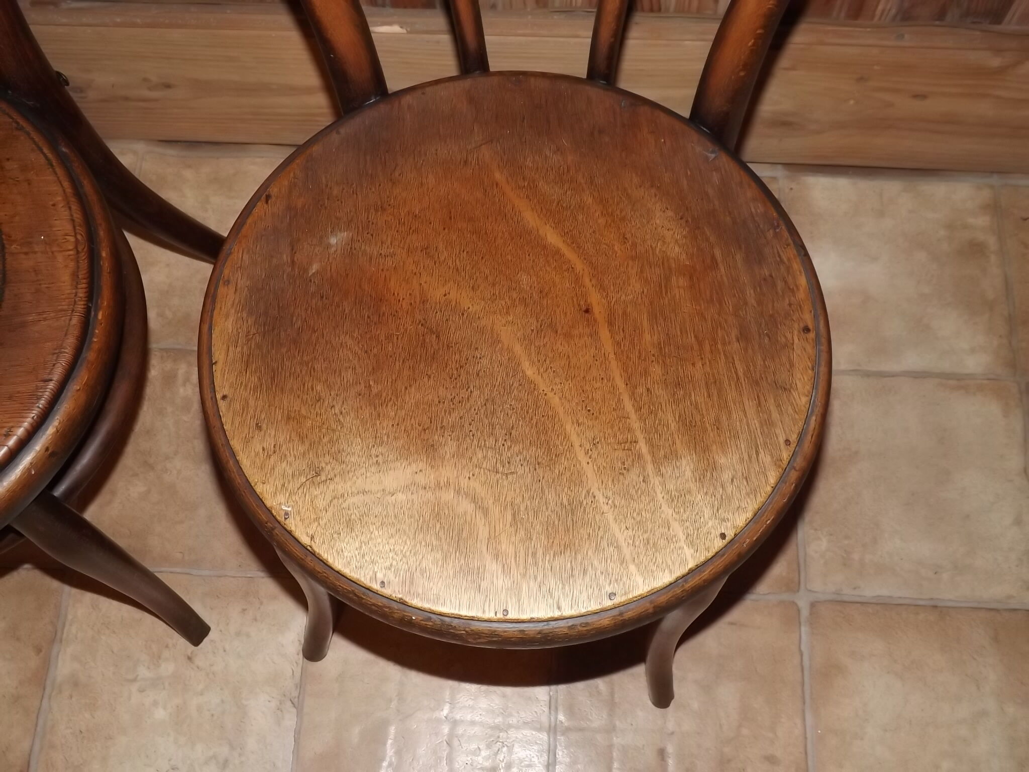 Chaises Thonet en bois courbé modèle n 18