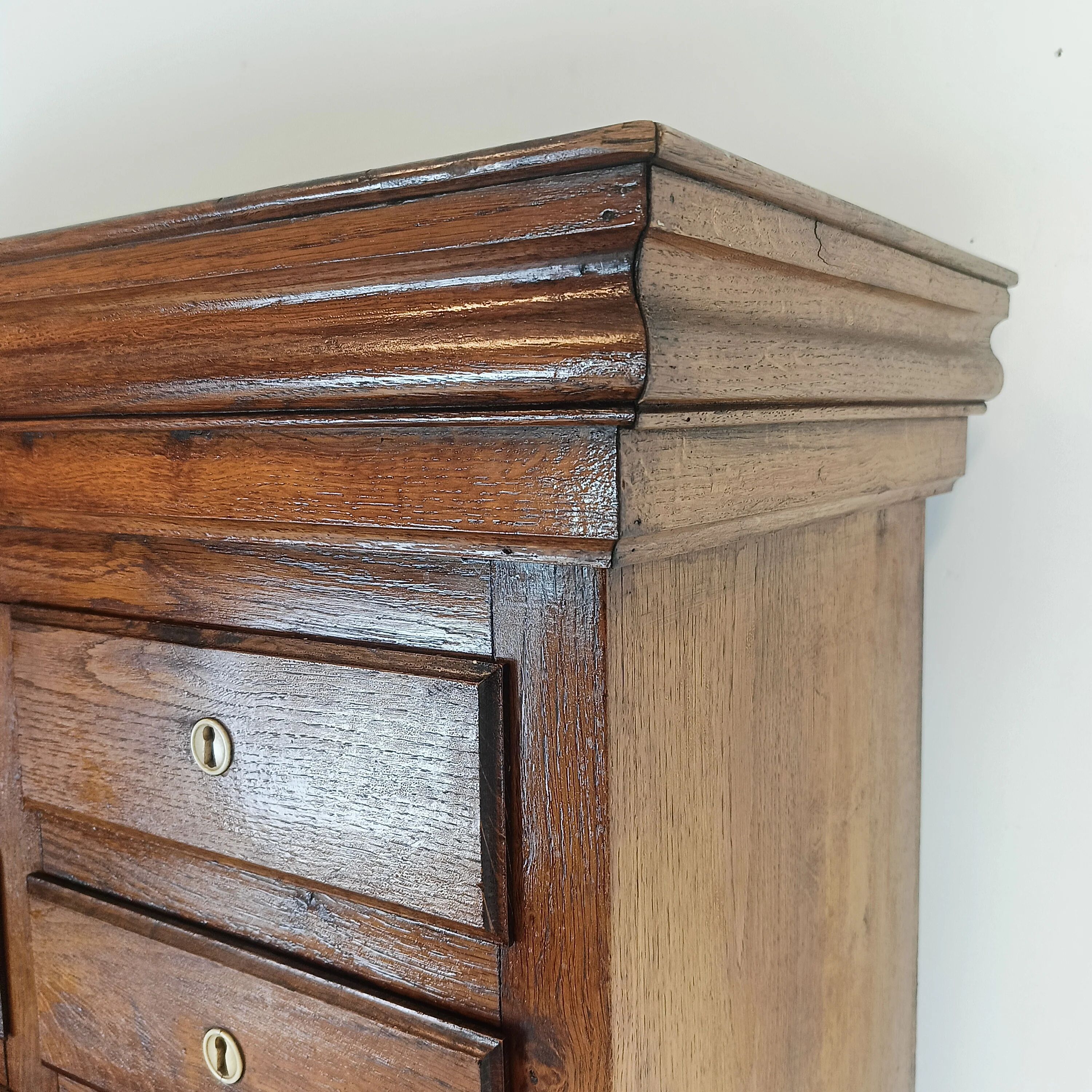 Stunning antique one of a kind notary desk with working safe bell