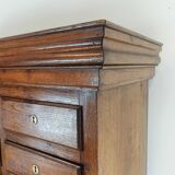 Stunning antique one of a kind notary desk with working safe bell