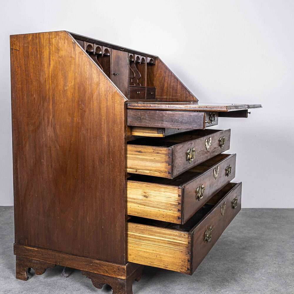 Secrétaire de bureau anglais 18ème siècle