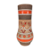 Vase Fratelli Fanciulacci céramique grès orange 1970