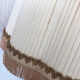 Lampadaire pied tripode en bronze vintage
