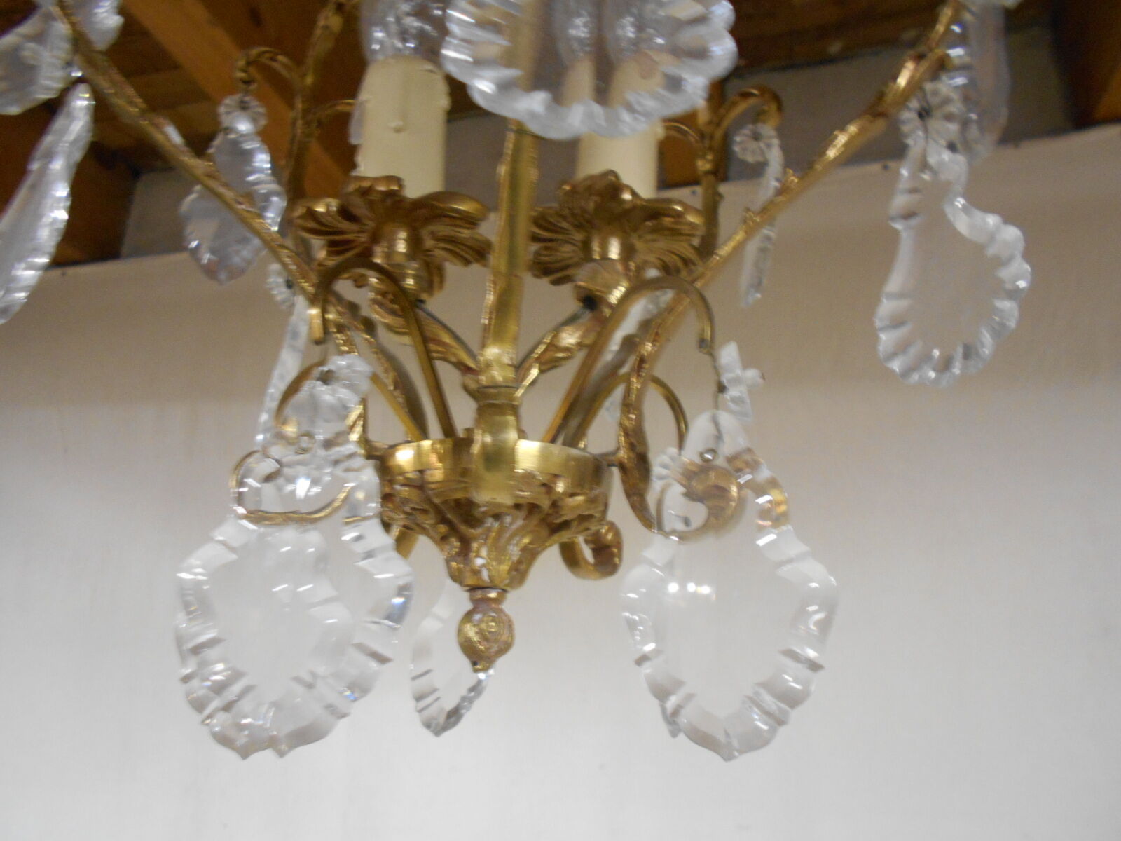 Bronze and tassels chandelier