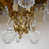 Bronze and tassels chandelier