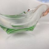 Art Glass Ashtray by Frantisek Zemek for Mstisov Glassworks, Czechoslovakia, 1960's
