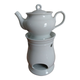 Teapot heater vintage porcelain dish