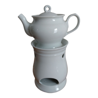 Teapot heater vintage porcelain dish