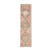 3x12 geometric neutral turkish runner rug, 379x91cm