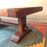Oak and ceramic coffee table