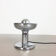 Original modernist 1970s chrome Table light lamp de table made by COSACK, Germany
