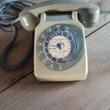 Grey scooter phone