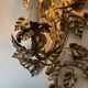 Florentine foliage applique from the 1960s.