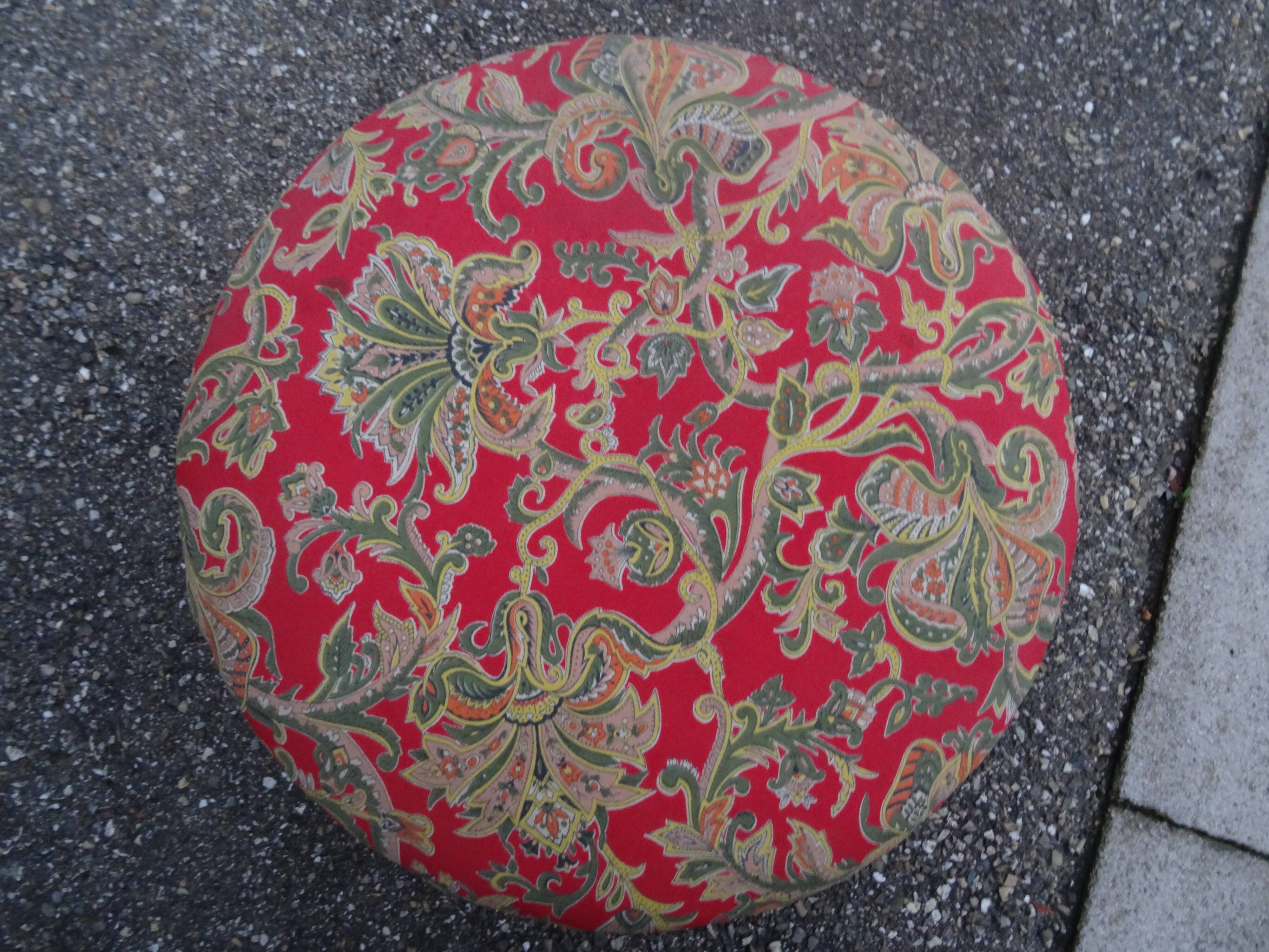 Pouf coffre années 60