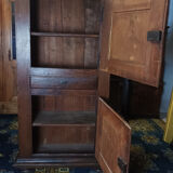 Standing man Louis XIII in oak 19th