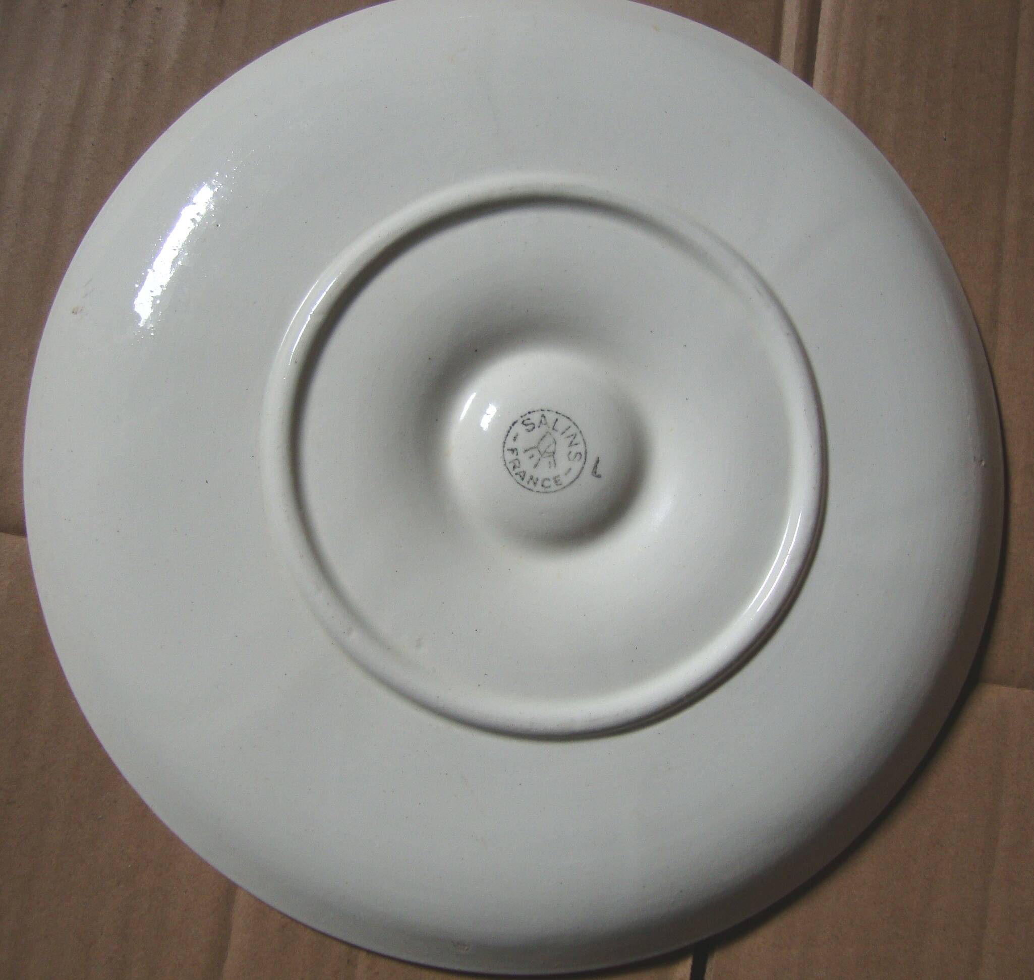 4 salins oyster plates 24 cm