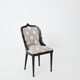 Chaise d’appoint par Garouste & Bonetti modèle Palace Privilège 1980