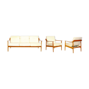 Canapé et deux fauteuils de Knoll