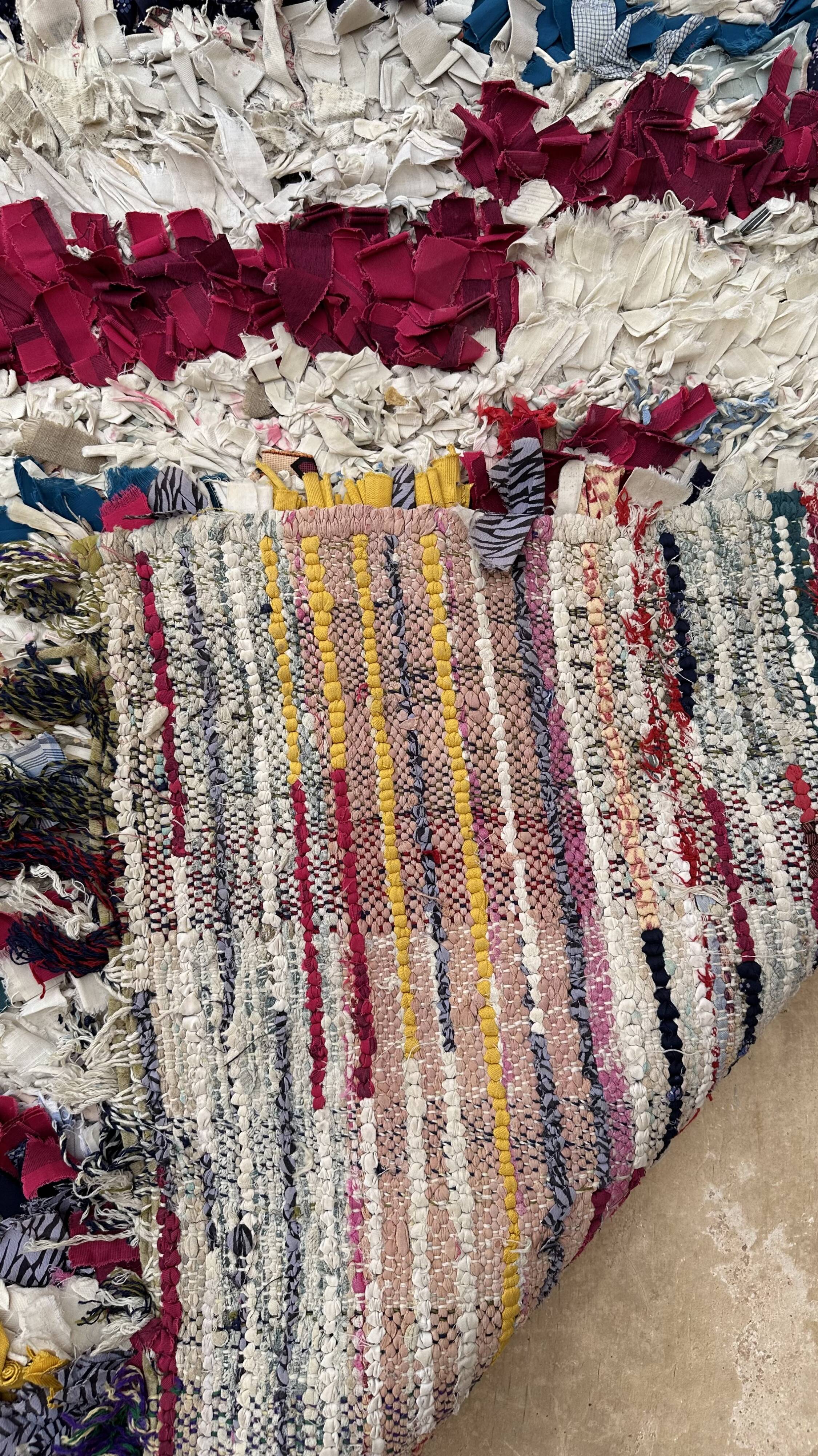 Boucherouite carpet - 80 x 209 cm