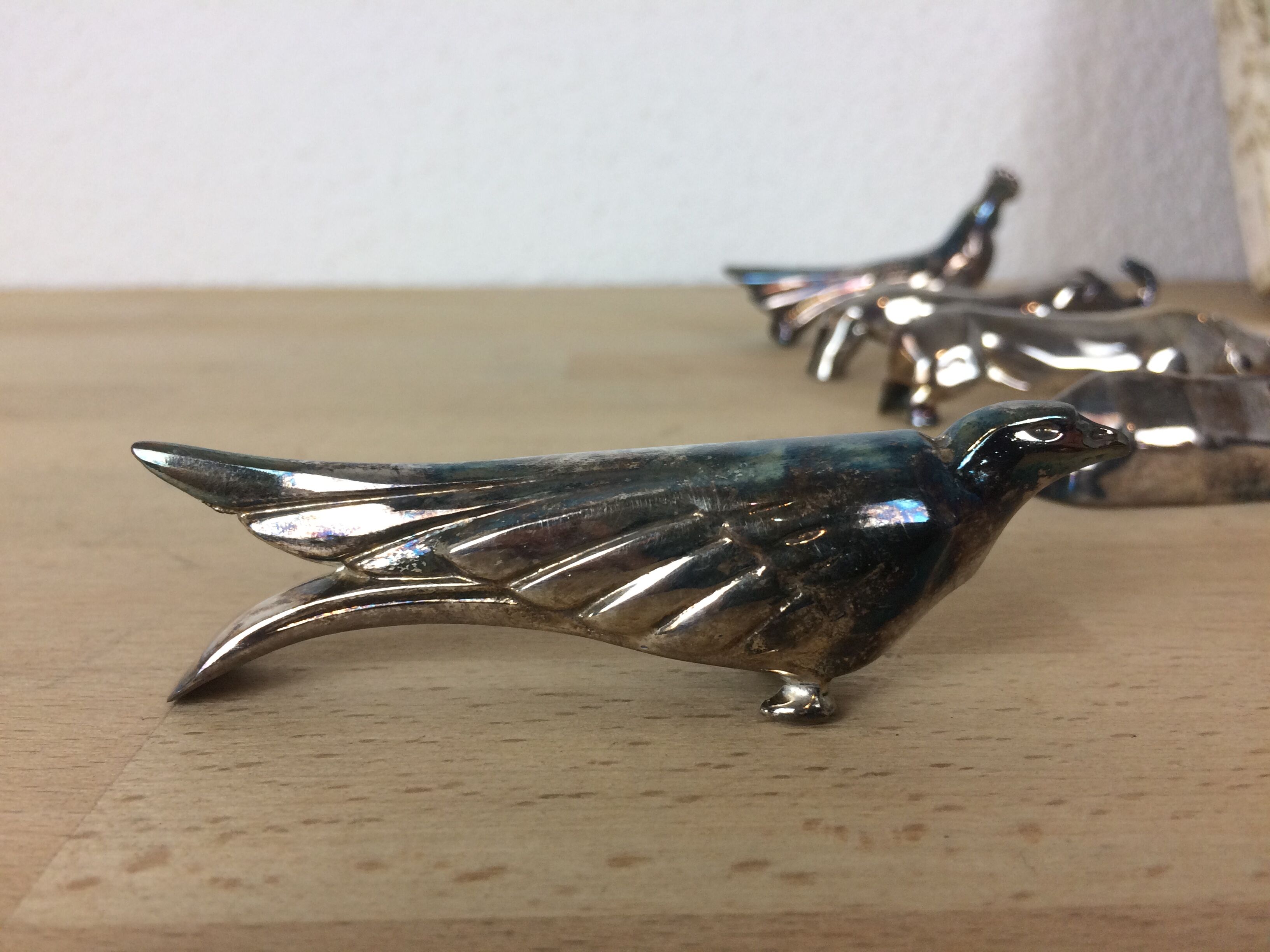 Set of 6-door metal animal knives