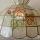 Vintage mother-of-pearl and brass pendant/chandelier