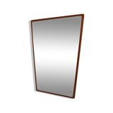 Teak mirror Sweden 1960, 72x38cm