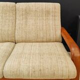 Danish mid century bank vintage sofa