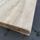 Restored 19th-century monastery dining table in solid oak, 220cm