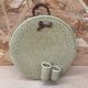 Beige Ceramic Pendant Light Vintage Hanging Decoration #B622