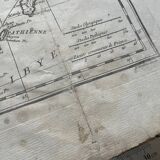 Old map of Greece (1788)
