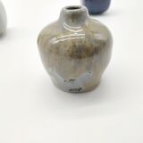 Set of 3 scandinavian miniature vases
