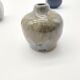 Lot de 3 vases miniatures scandinaves