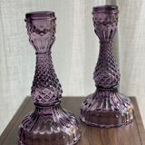 Pair of candle holders