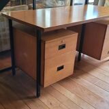 Wood and metal office 70s