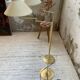 Pair of SCE floor lamps articulated brass 70s