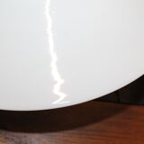 Suspension opaline blanche
