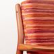 Pair of Danish armchairs in solid teak and fabric, Svend Aage Eriksen 1960.
