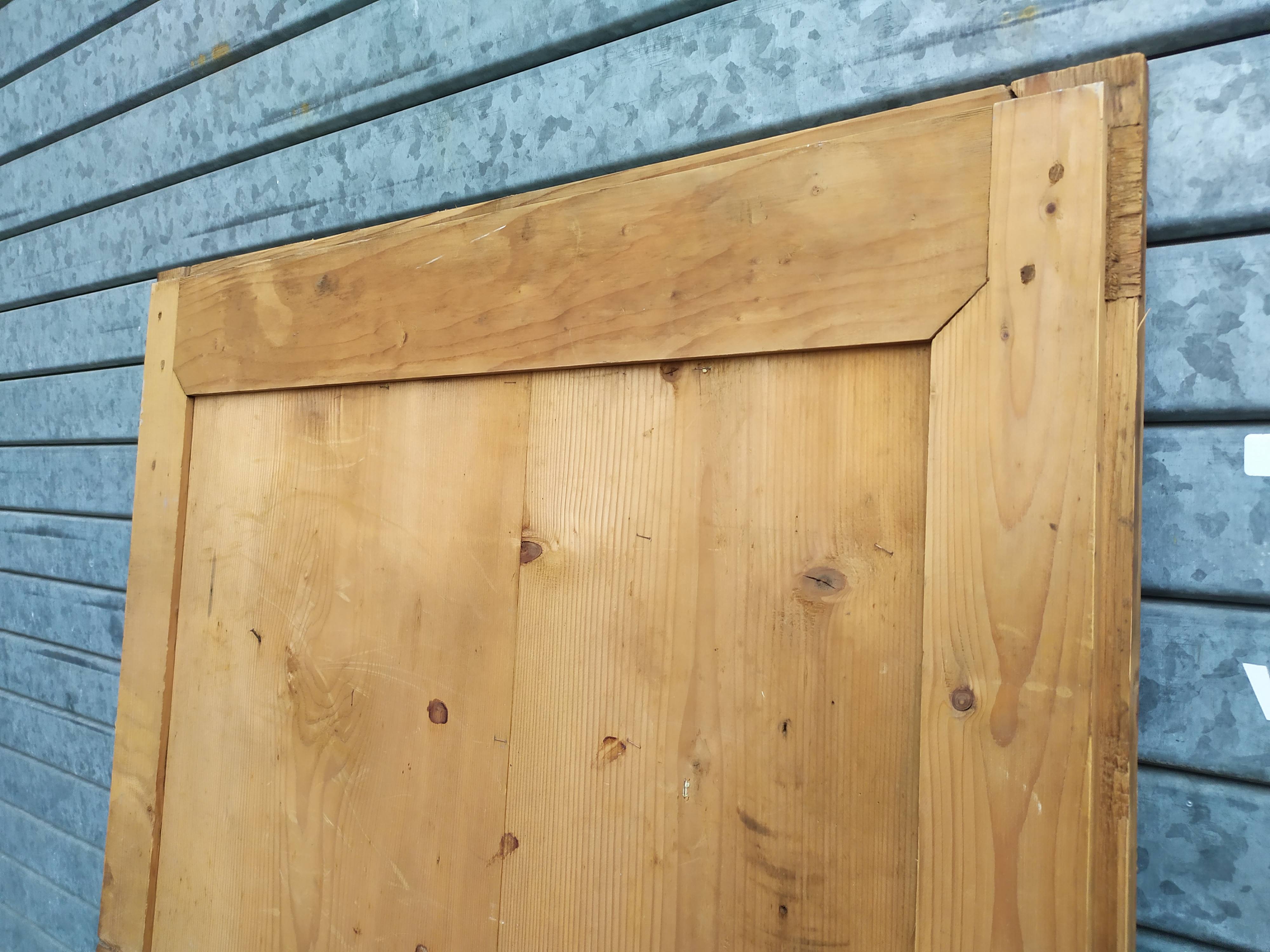 Rustic closet door