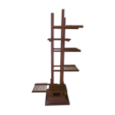 Destructured floor - solid mahogany - river han