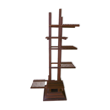 Destructured floor - solid mahogany - river han
