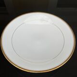 Plat en porcelaine blanche