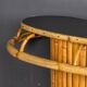 20thc italian standing bamboo tiki bar c.1960