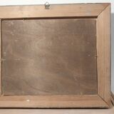 Oil on canvas by RU Rinaldi: castle on the banks